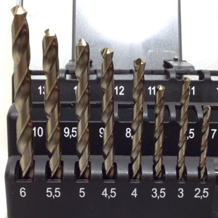  ビックツール ドリル 月光ドリル22本セット ステンレス用 ケース付 GK-22P