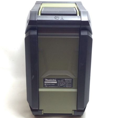  MAKITA マキタ 充電式ラジオ ACアダプター付 40v 未使用品(S) MR005GZO オリーブ