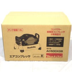 ΘΘ MAKITA マキタ コンプレッサー 未使用品 AC500XGB ブラック Sランク