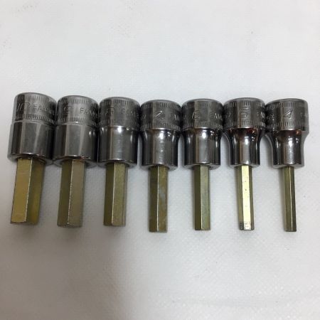  Snap-on スナップオン ハンドツール ヘックスソケットセット 7個セット FAM10E