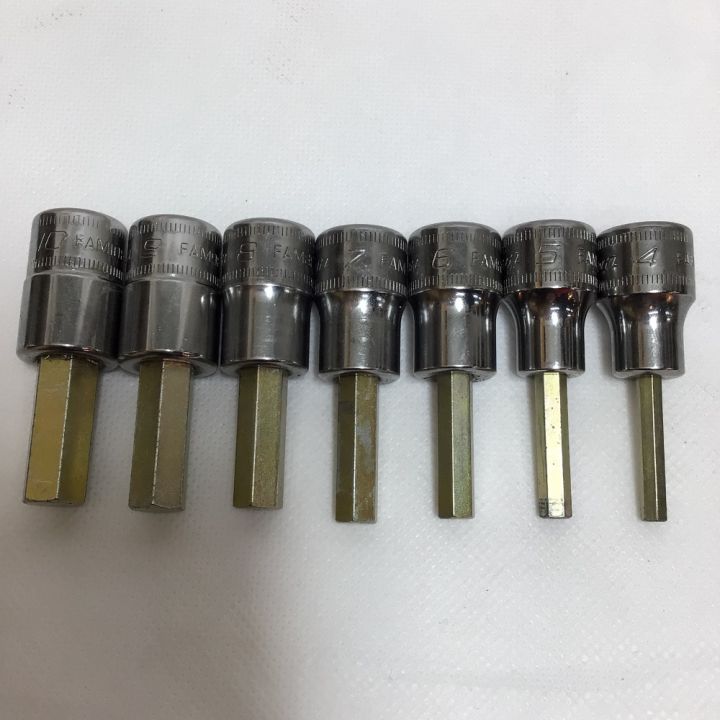Snap-on スナップオン ハンドツール ヘックスソケットセット 7個セット  