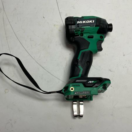 HiKOKI ハイコーキ 工具 インパクトドライバ WH36DD グリーン 本体のみ コードレス式 36v