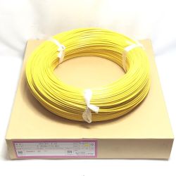 ΘΘ 太陽ケーブルテック HIVケーブル  300m 1.25SQ(7/0.45) 未使用品 ３ イエロー Sランク