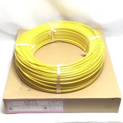 ΘΘ 太陽ケーブルテック  HIVケーブル  300m 1.25SQ(7/0.45)  未使用品 ４ イエロー Sランク