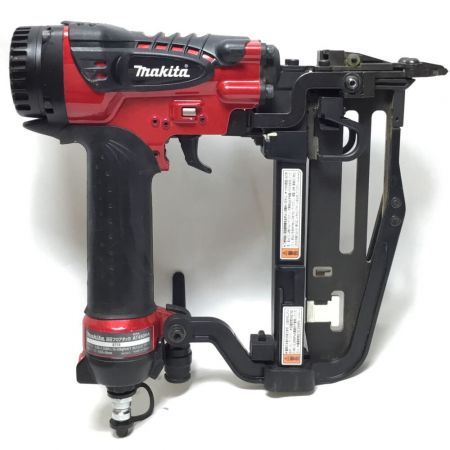  MAKITA マキタ エアタッカ 高圧 ケース付 程度B AT450HA レッド