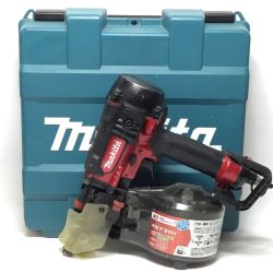 ΘΘ MAKITA マキタ エア釘打ち 高圧 ケース付 程度B AN731H レッド Bランク