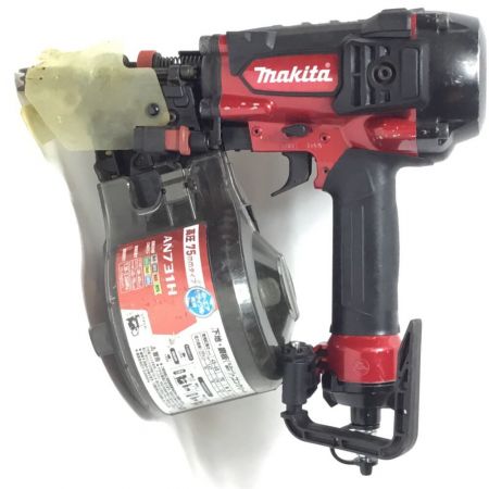  MAKITA マキタ エア釘打ち 高圧 ケース付 程度B AN731H レッド