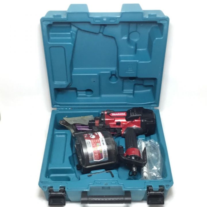MAKITA マキタ エア釘打ち 高圧 ケース付 程度B AN935H レッド｜中古 