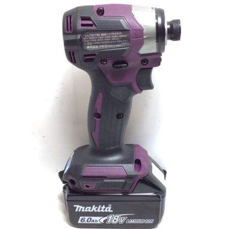  MAKITA マキタ インパクトドライバ 18v 未使用品 付属品完備 2 TD173D TD173DGXAP パープル