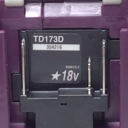  MAKITA マキタ インパクトドライバ 18v 未使用品 付属品完備 3 TD173DGXAP パープル