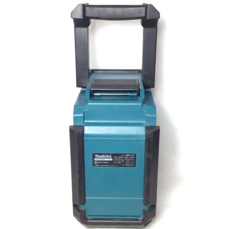  MAKITA マキタ バッテリー式ラジオ 本体のみ 程度B MR113 ブルー