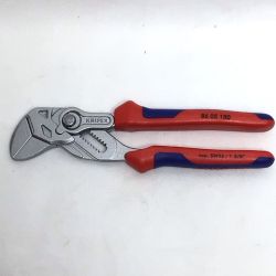 ΘΘ KNIPEX クニペックス プライヤーレンチ 程度A 86 05 180 レッド Aランク