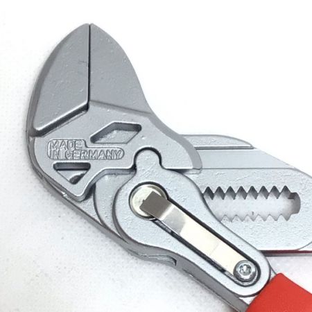  KNIPEX クニペックス プライヤーレンチ 程度A 86 05 180 レッド