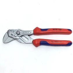 ΘΘ KNIPEX クニペックス プライヤーレンチ 程度A 86 05 150 レッド Aランク