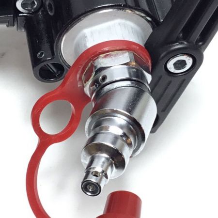  MAX マックス ねじ打ち機 ターボドライバ 高圧 28~51mm ケース付 程度A HV-R51G1 レッド×ブラック
