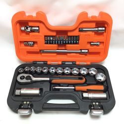 ΘΘ BAHCO バーコ ハンドツール ソケット・スパナセット S330 オレンジ Aランク