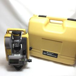 ΘΘ TOPCON トプコン レーザー機器 デジタルセオドライト ケース付 C2000556 DT-300 イエロー Aランク