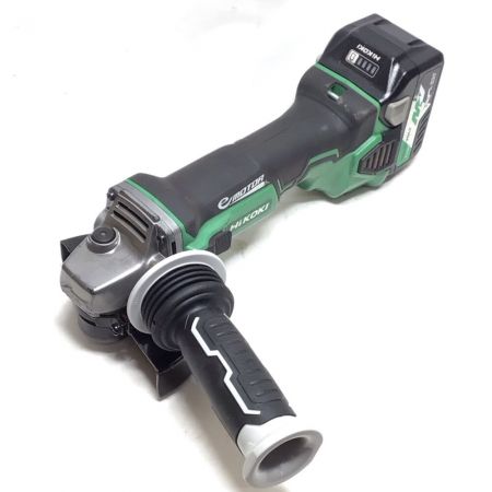  HiKOKI ハイコーキ ディスクグラインダー 125mm 36v 充電器・充電池1個・ケース付 程度B G18DBVL グリーン