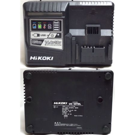  HiKOKI ハイコーキ ディスクグラインダー 125mm 36v 充電器・充電池1個・ケース付 程度B G18DBVL グリーン
