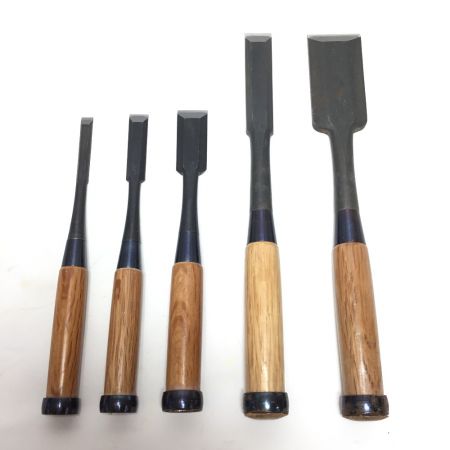   玉左近 5本セット 大工道具 ノミ