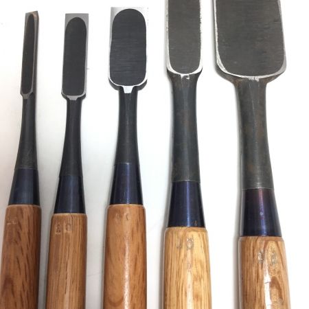   玉左近 5本セット 大工道具 ノミ