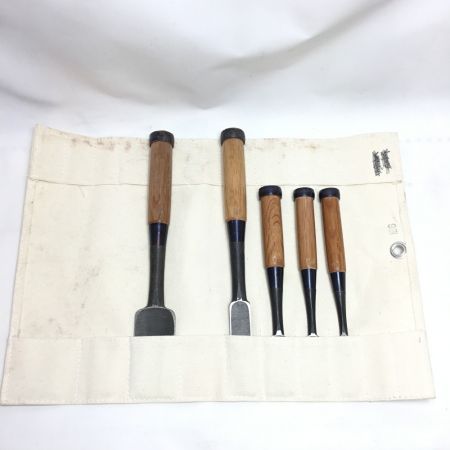   玉左近 5本セット 大工道具 ノミ