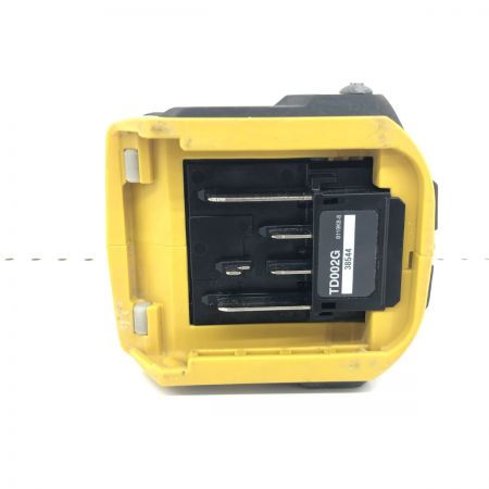 ДД MAKITA マキタ インパクトドライバ　本体のみ コードレス式 40v TD002G イエロー