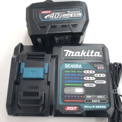 ДД MAKITA マキタ 急速充電器 　程度A 　BL4080F美品付き DC40RA ブラック Bランク