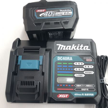 ДД MAKITA マキタ 急速充電器 　程度A 　BL4080F美品付き DC40RA ブラック