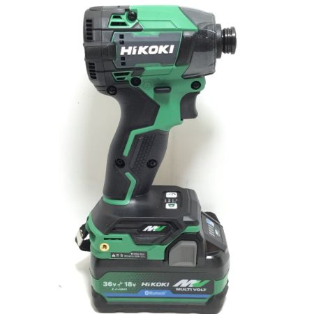  HiKOKI ハイコーキ インパクトドライバ 36v 未使用品 付属品完備 WH36DD グリーン