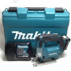 ΘΘ MAKITA マキタ ジグソー 10.8v 充電器・充電池1個・ケース付 程度A JV101D ブルー Aランク