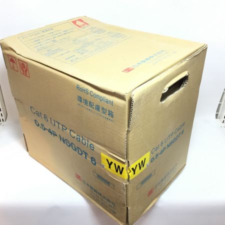  日本製線株式会社 UTPケーブル Cat6 イエロー 0.5-4PNSGDT6