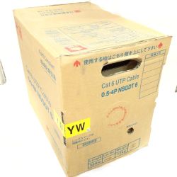 ΘΘ 日本製線株式会社  UTPケーブル Cat6 イエロー 0.5-4PNSGDT6 Sランク
