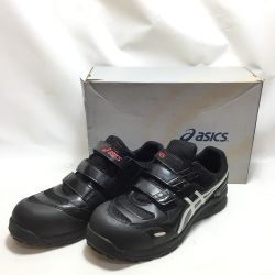 ΘΘ asics アシックス ウィンジョブ 安全靴 サイズ27.5cm FCP102 ブラック Sランク