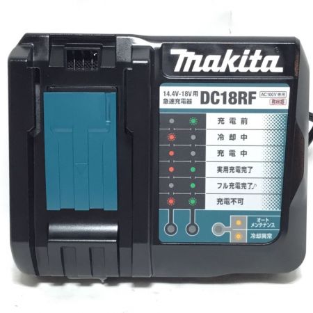  MAKITA マキタ インパクトレンチ 18v 程度B 充電器・充電池2個・ケース付 サビ有 長期保管品 TW1001DRGX ブルー