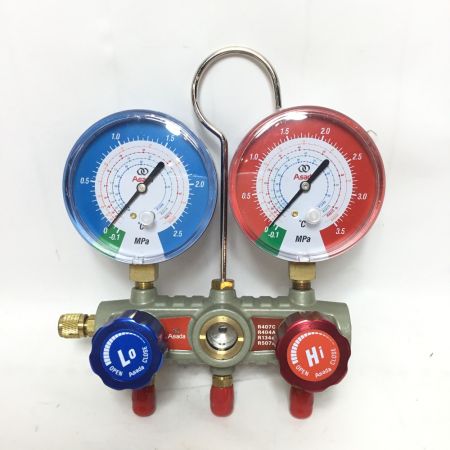  KVK アサダ マニホールドキット  ケース.ホース付 AD AF