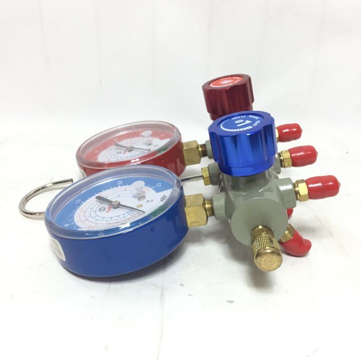 KVK アサダ マニホールドキット ケース.ホース付 AD AF - 中古 KVK アサダ マニホールドキット ケース.ホース付 AD AF - 中古