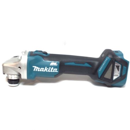  MAKITA マキタ ディスクグラインダー 18v 未使用品 充電器・充電池2個・ケース付 GA412DRGX ブルー