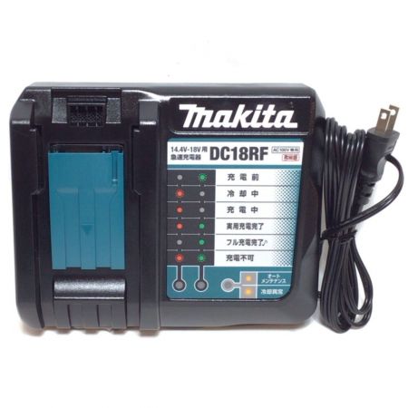  MAKITA マキタ ディスクグラインダー 18v 未使用品 充電器・充電池2個・ケース付 GA412DRGX ブルー