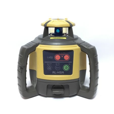  TOPCON レーザー機器 ローテーティングレーザー 受光器・ケース付1P071608  RL-H5A イエロー