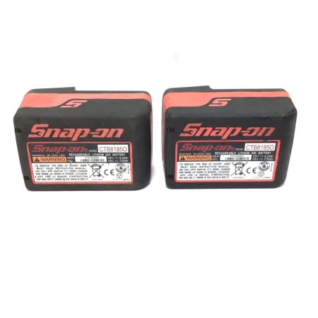  Snap-on スナップオン インパクトレンチ 程度B 付属品完備 コードレス式 18v CTJ88500