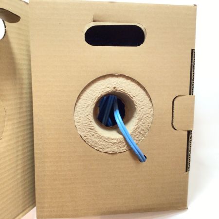  日本製線株式会社  UTPケーブル Cat5e ブルー 0.5-4PX2NSEDT