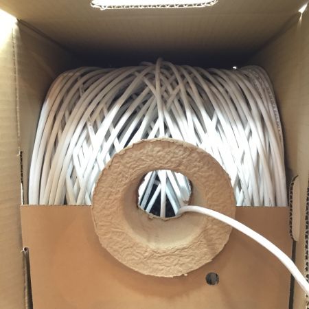  日本製線株式会社 UTPケーブル Cat6 ホワイト 0.5-4PNSGDT6