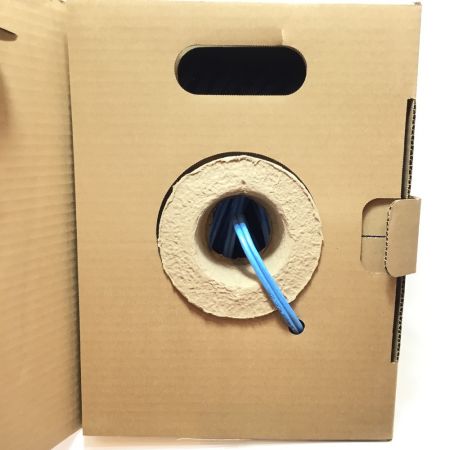  日本製線株式会社 UTPケーブル Cat5-e ブルー 0.5-4PX2NSEDT