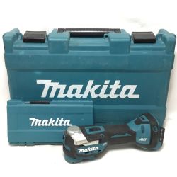 ΘΘ MAKITA マキタ マルチツール 18v ケース・ アタッチメント付 コードレス式 程度B TM52D ブルー Bランク