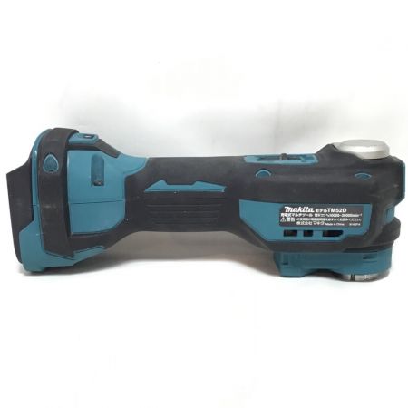  MAKITA マキタ マルチツール 18v ケース・ アタッチメント付 コードレス式 程度B TM52D ブルー