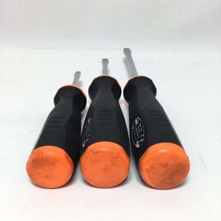  Snap-on スナップオン ハンドツール ドライバーセット 6本セット オレンジ×ブラック