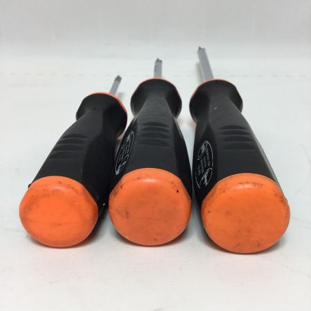  Snap-on スナップオン ハンドツール ドライバーセット 6本セット オレンジ×ブラック