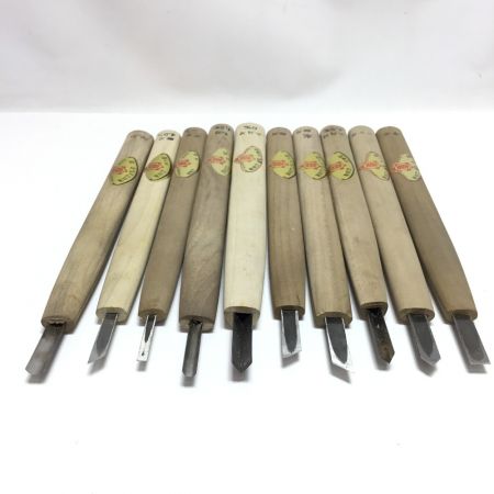  三木章刃物本舗 彫刻刀 ハンドツール  桐箱付 10本組
