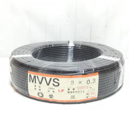  愛三 MVVS 未使用品(S) 3×0.3×100ｍ マイクロホンコード